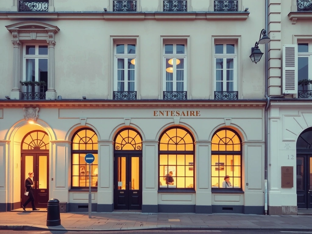 Façade du cabinet Nutriforme Paris